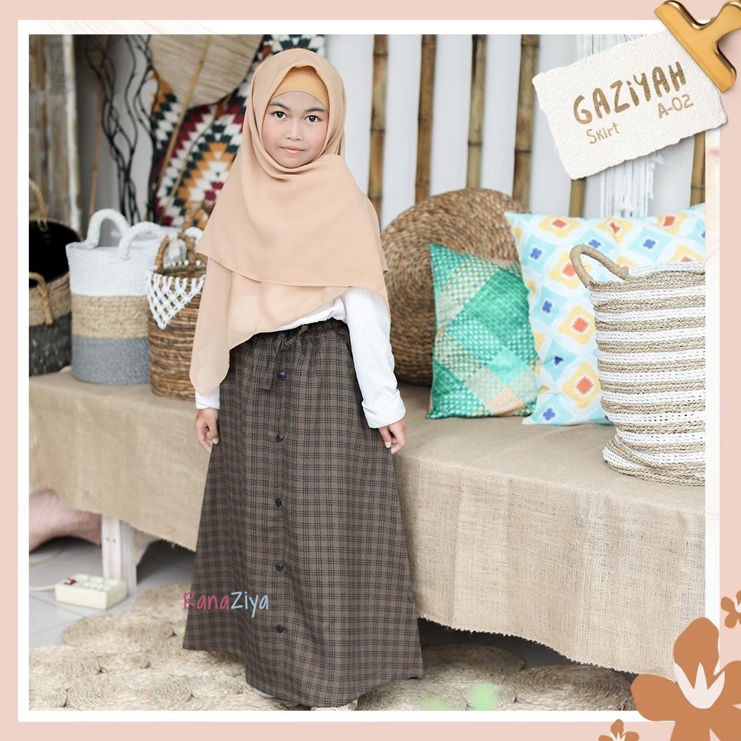 Ghaziyah Skirt Kids A02