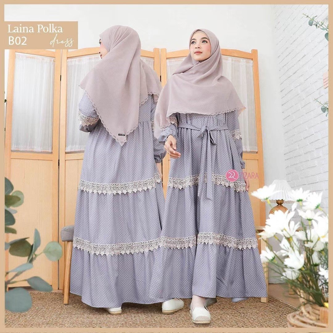 Gamis Laina Polka B02
