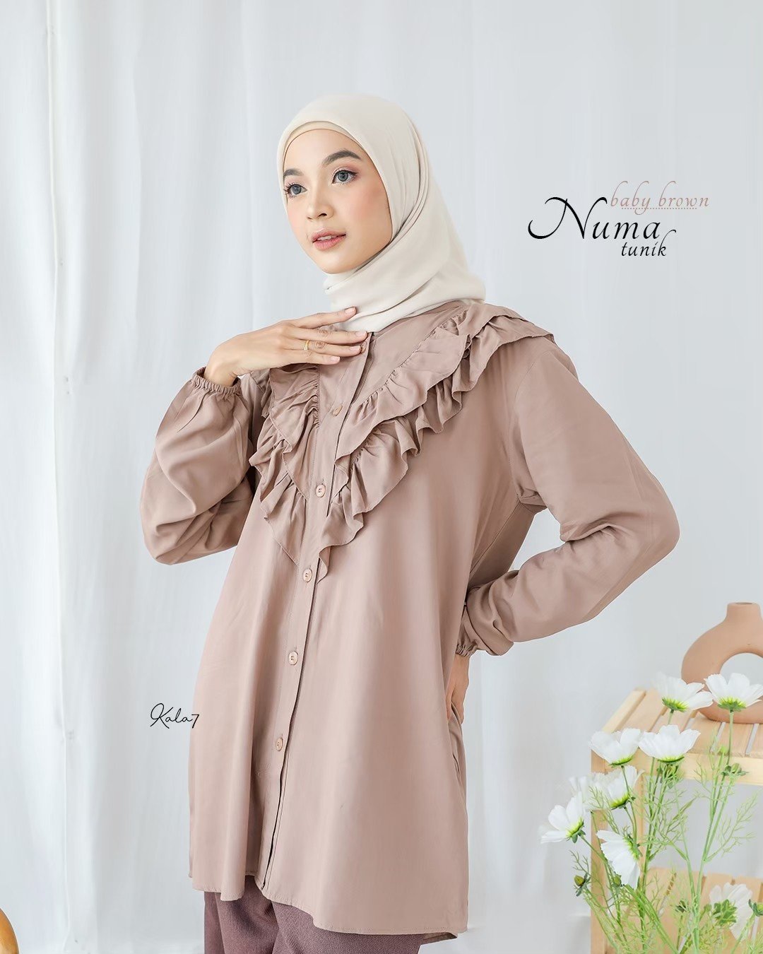 Tunik Numa Baby Brown