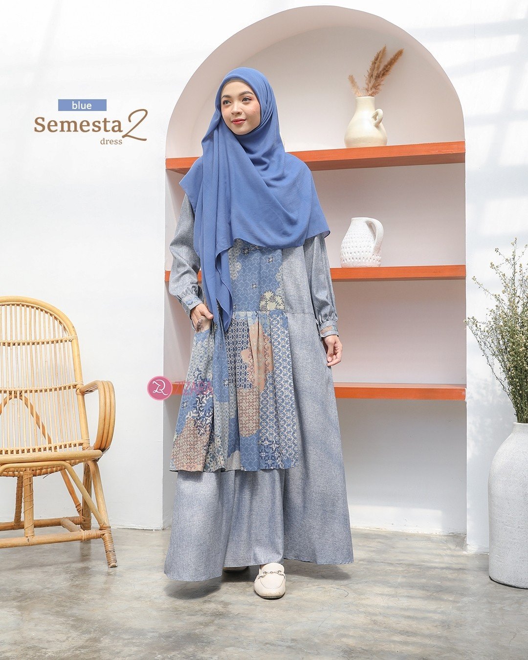 Dress Semesta 2 Blue