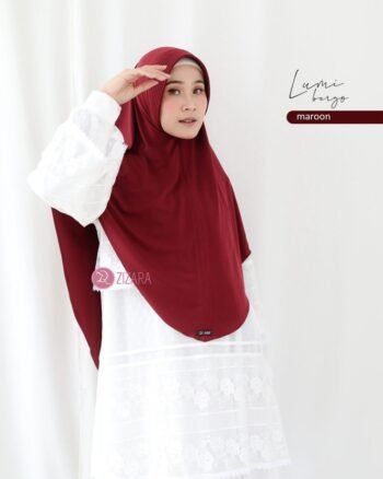 Bergo Lumi Maroon