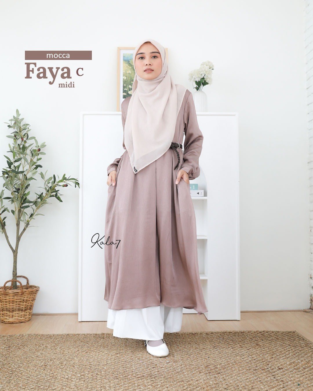 Faya Midi C Mocca