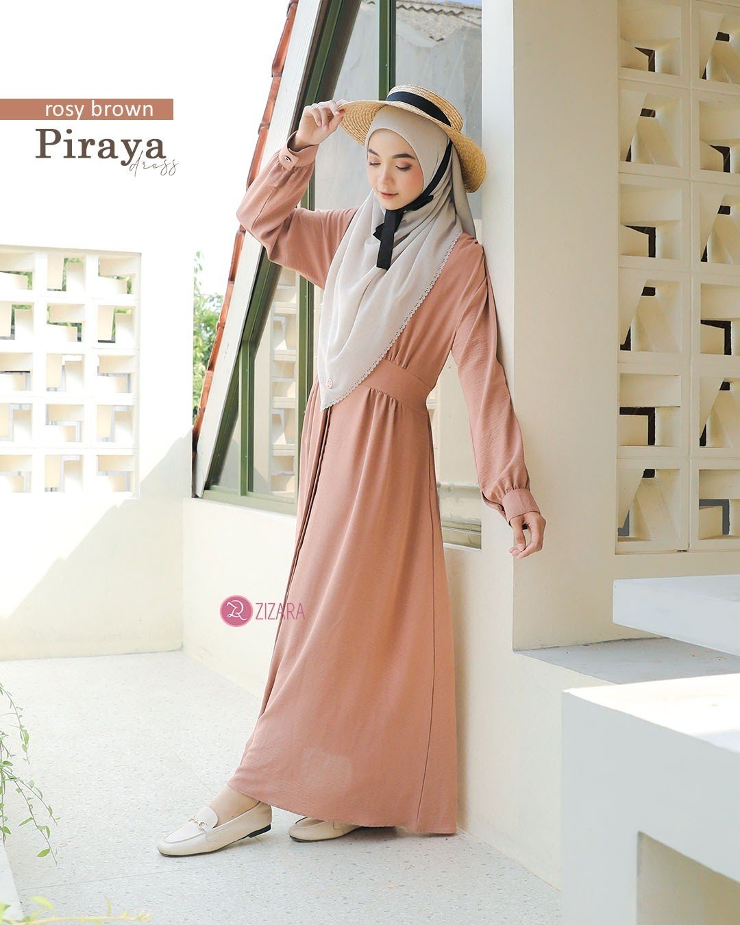 Dress Piraya Rosy Brown