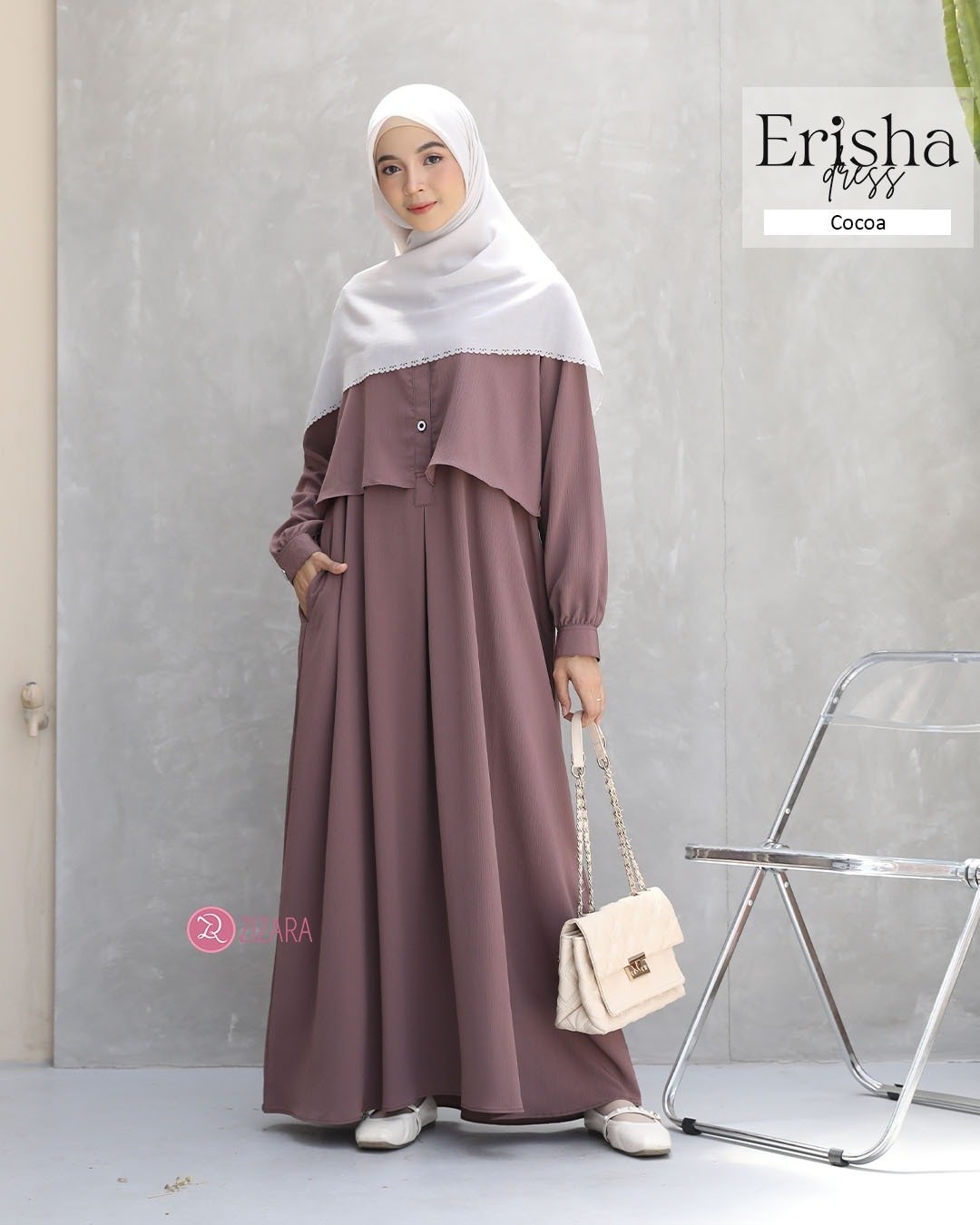 Dress Erisha Cocoa