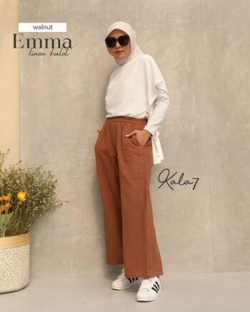 Kulot Linen Emma Walnut