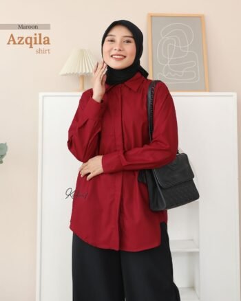 Azqila Shirt Maroon