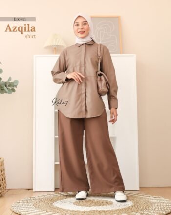 Azqila Shirt Brown