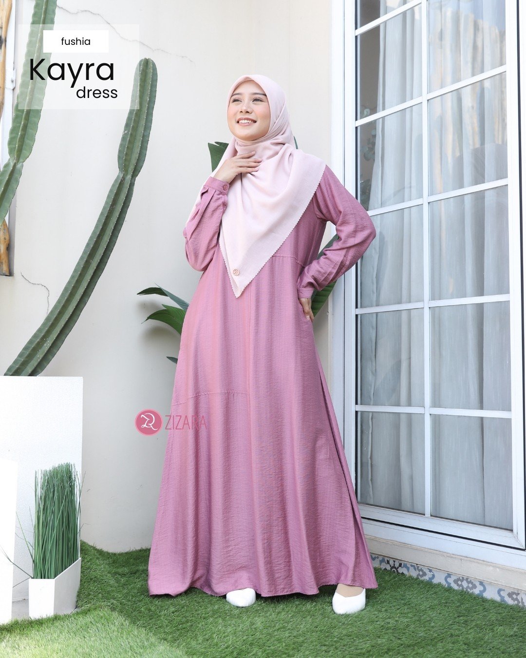 Dress Kayra Fuschia