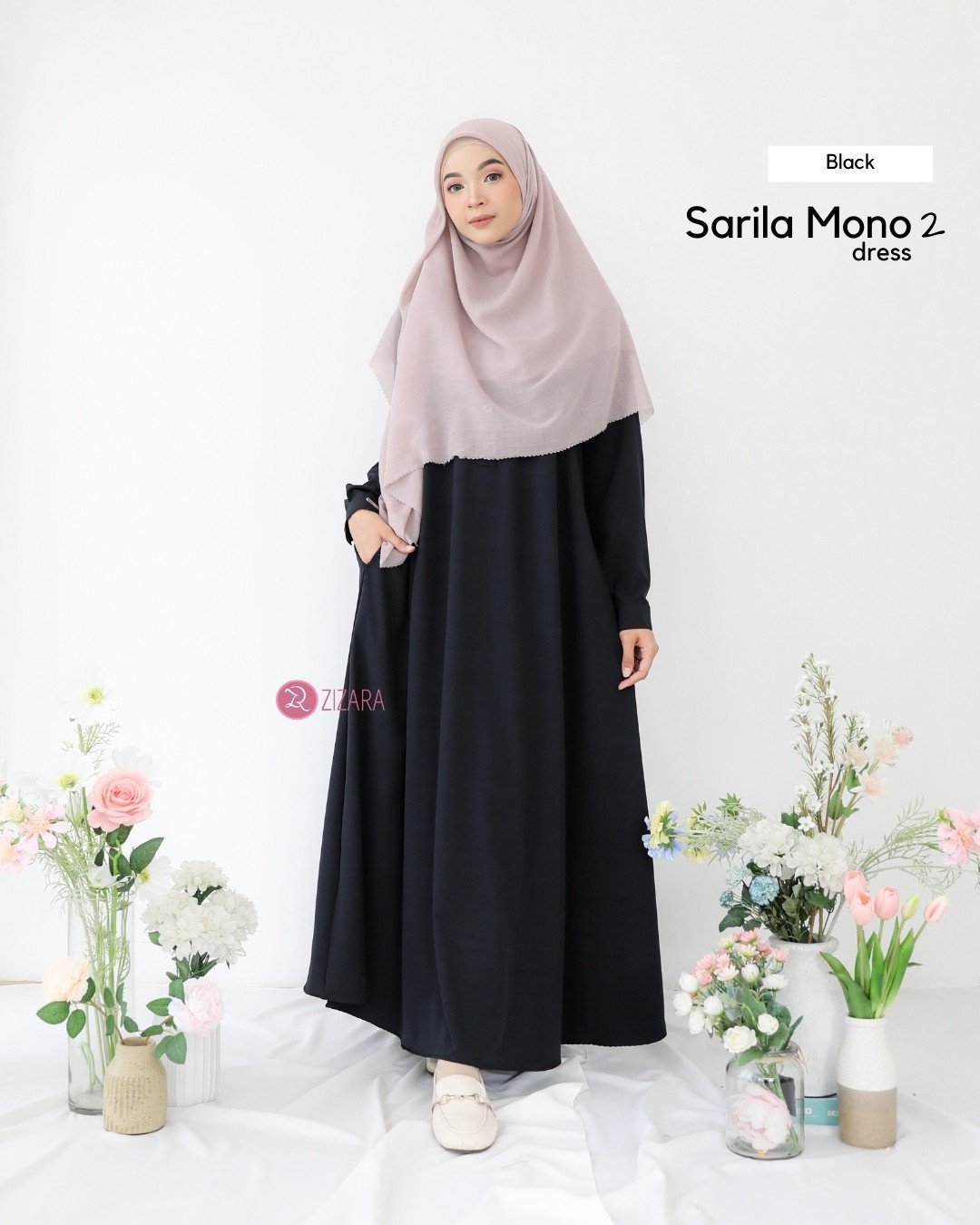 Dress Sarila Mono2 Black