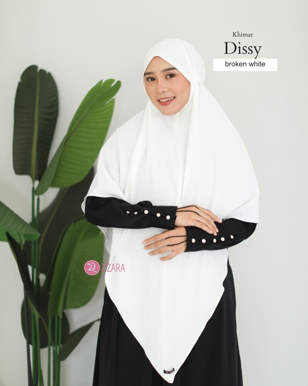 Khimar Dissy Broken White