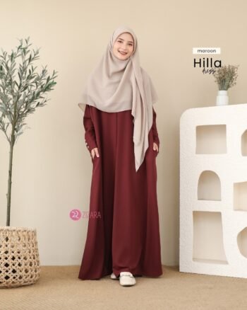 Dress Hilla Maroon