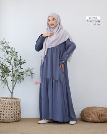 Dress Mahreen Steel Blue