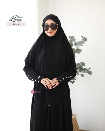 Khimar Lahya Black