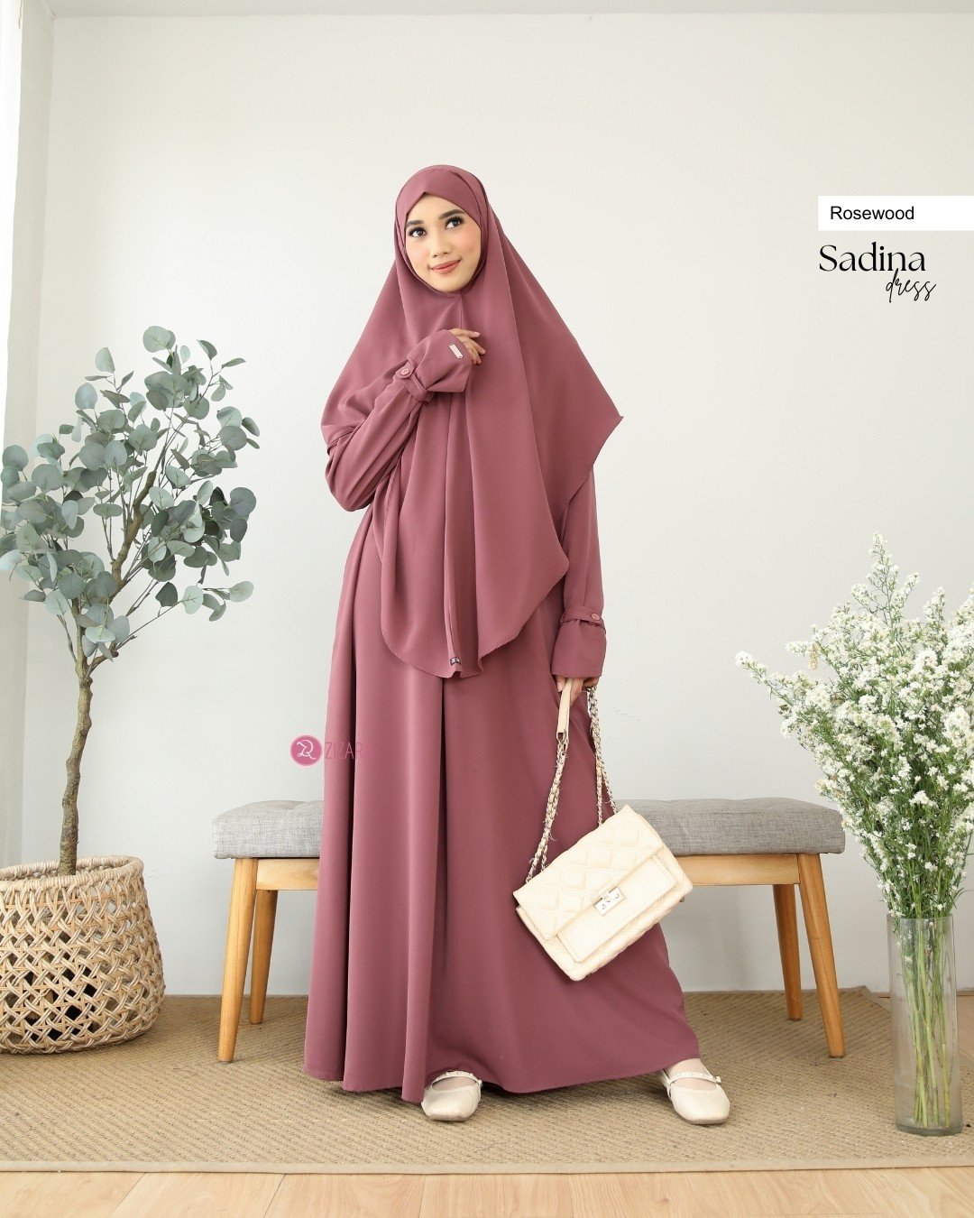 Dress Sadina Rosewood