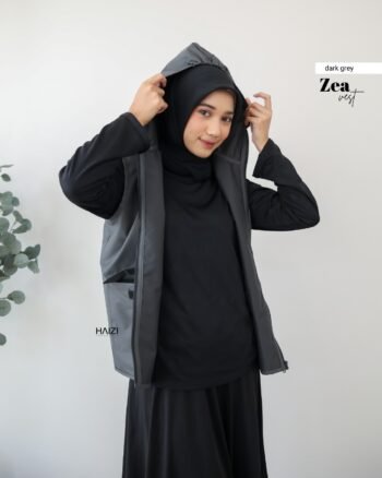 Zea Vest Dark Grey