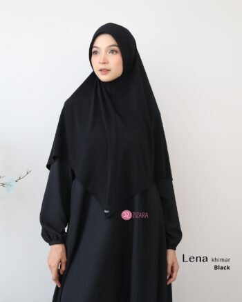 Khimar Lenna Black