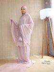 Mukena Travel Hanin Soft Pink
