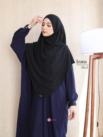 French Khimar Izana Black